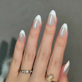 French Whisper Gel Press Ons